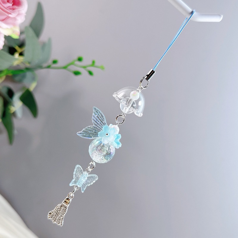 新商品の桜の魚の尾のレーザーはまぶしい色の風鈴の少女を発射します。|undefined