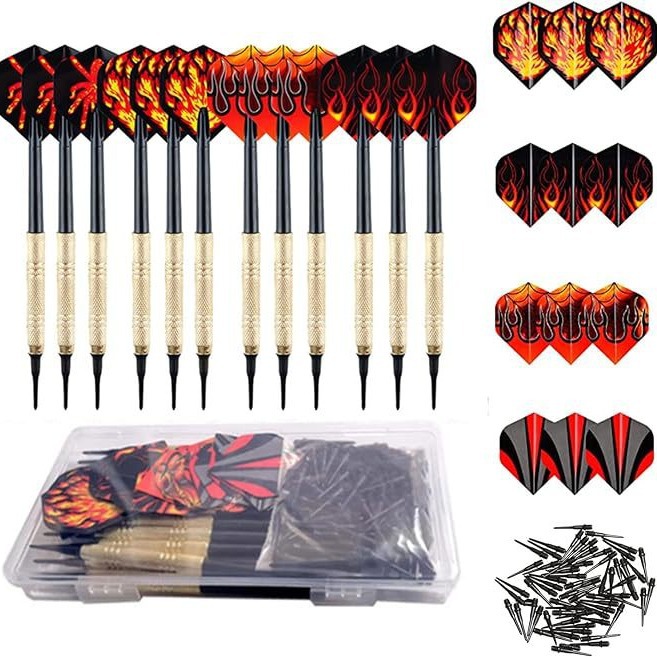Electronic plastic darts