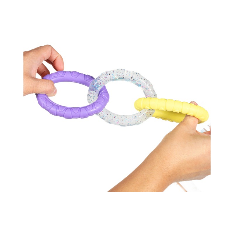 Juguetes para perros, mascotas resistentes a la mordida, dientes molares, anillo de tracción, juguetes para mascotas al por mayor, perros pequeños y medianos no pueden morder malos anillos de tracción.