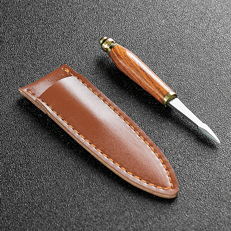 Cono-cuchillo de té de palo de rosa