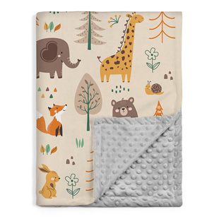 Doudou Blanket Children's Double-sided Blanket Spring Autumn and Winter Baby Anfu Doudou Quilt Cartoon Kindergarten Air Conditioning Blanket