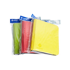 Hengwei Game King Pokémon Ultraman Card Collection Zipper Four-Grid Spiral Notebook