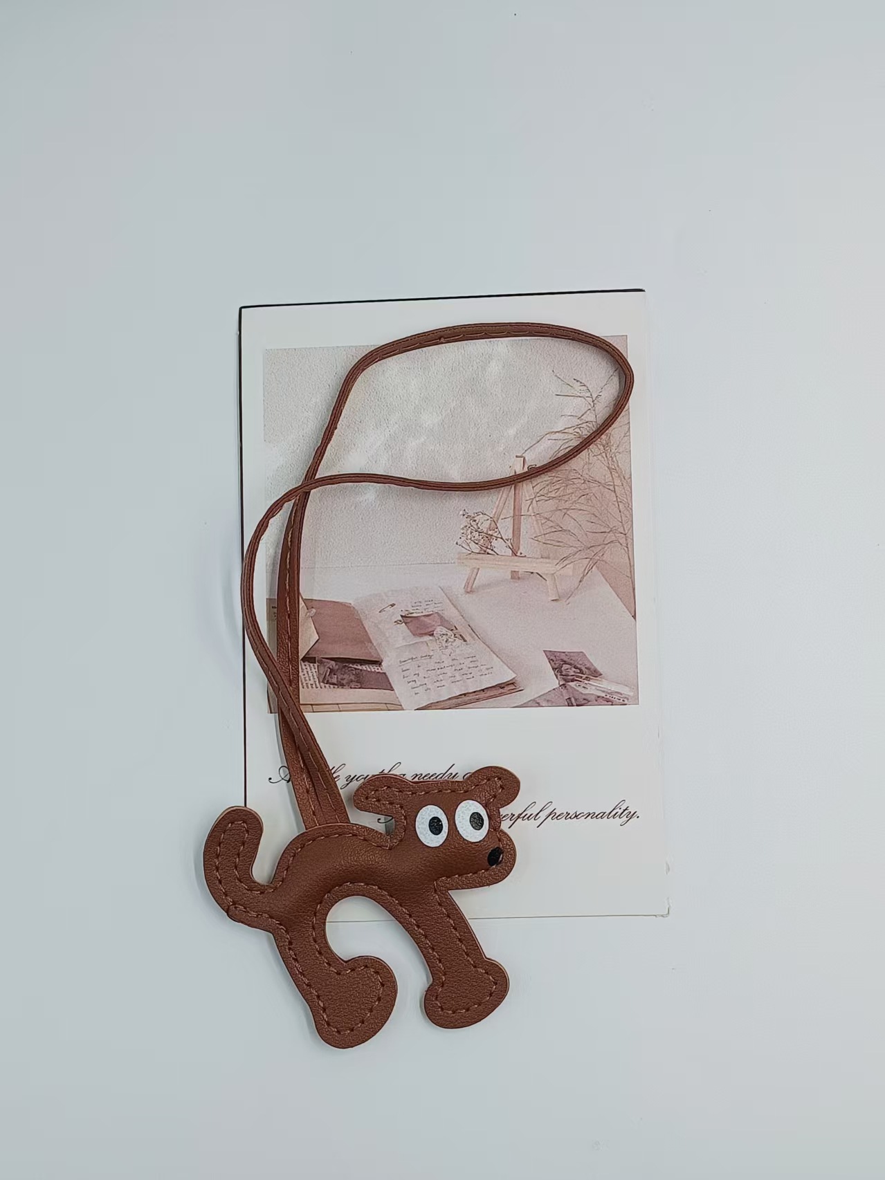 Transfronterizos pu cuero pony colgantes bolsos de bolsa pony lindo correa tendencia llaveros de automóviles bolsa colgante al por mayor