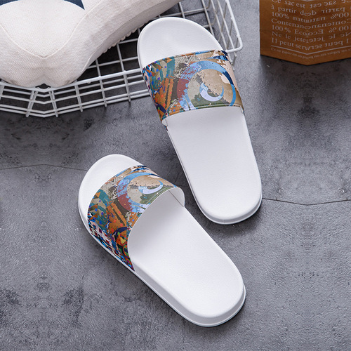 Women's Summer Fashionable Outdoor Korean-Style Slippers for Couples | Men's Soft-Soled Anti-Slip Flip-Flops for Beach and Outdoors