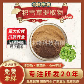 工厂现货10:1积雪草提取物化妆品级原料水溶性积雪草粉另有总苷