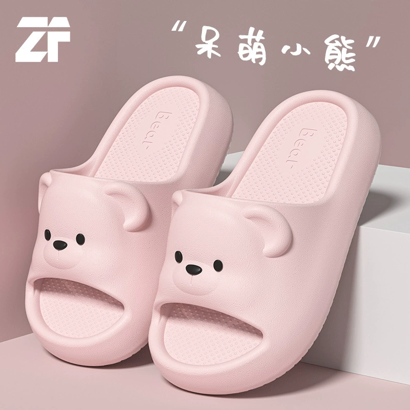 Милый медведь детские тапочки для девочек новый интерьер