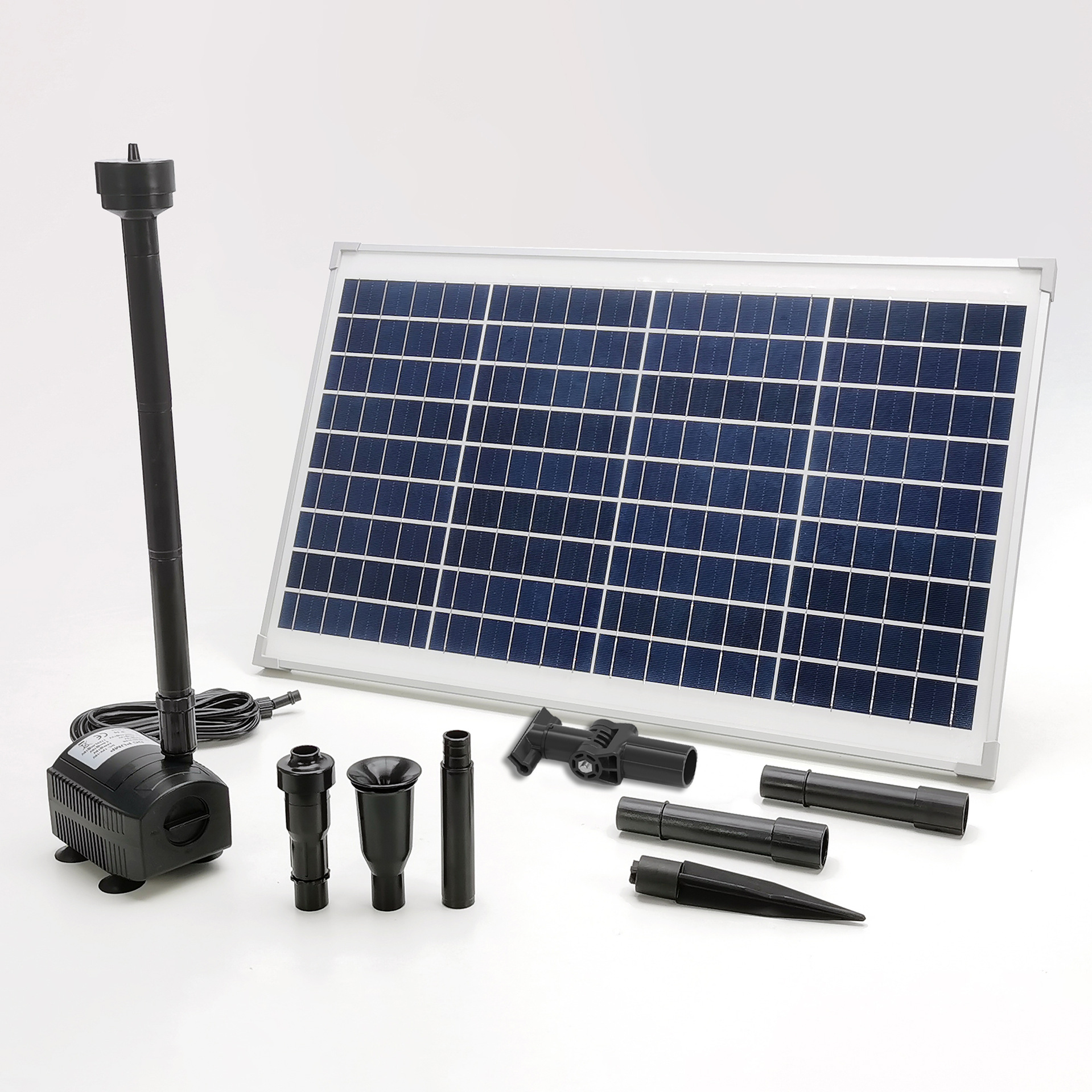 DC18V太阳能喷泉泵花园池塘景观泵-SP40-501218E