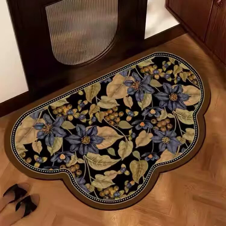 Мягкий напольный коврик из американской диатомовой грязи, впитывающий коврик для ног из диатомовой земли, быстросохнущий домашний коврик для ванной комнаты, нескользящий коврик для двери