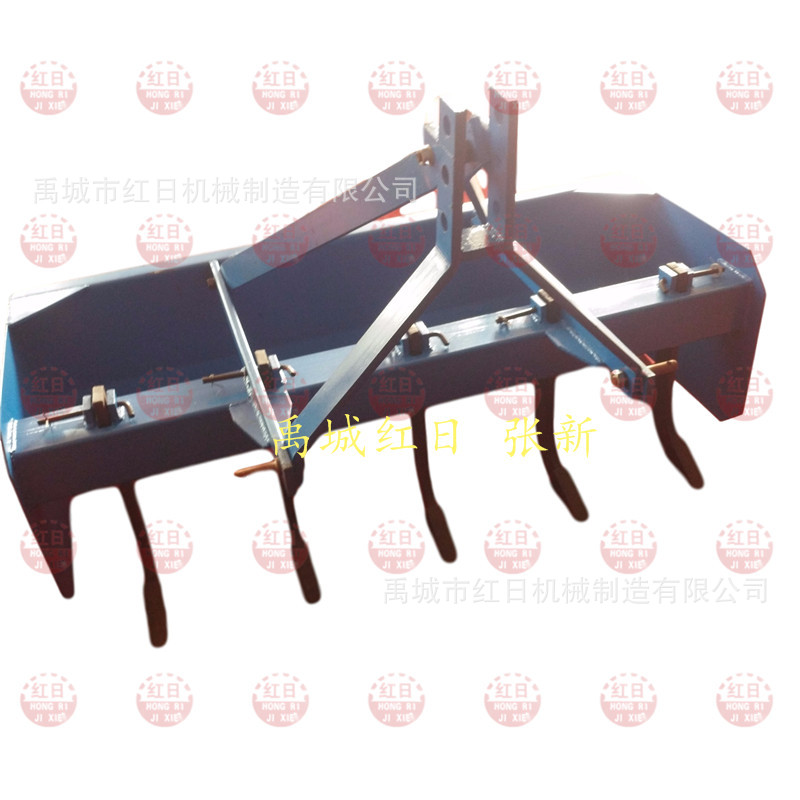 农机箱式平地机出口 拖拉机后悬挂箱式平地机价格 5FT箱式平地机