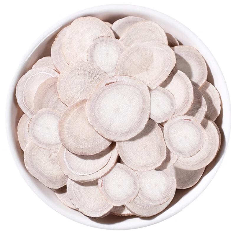 White Peony Root Bai Shao Dried Herb Slices 450g Traditional TCM Wellness Tea Ingredient in use