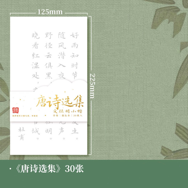 飞乐鸟临摹字帖国学诗词小楷毛笔专用仿宣纸初学者练字书法练习纸|undefined