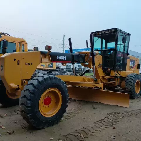 境外出口160平地机 四驱全自动路面刮平机 液压平地机