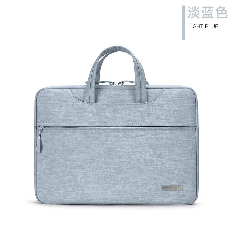 브라이트 실크 옥스포드 천 모델 - 라이트 블루 [트롤리 스트랩 + 숨겨진 핸들 포함]