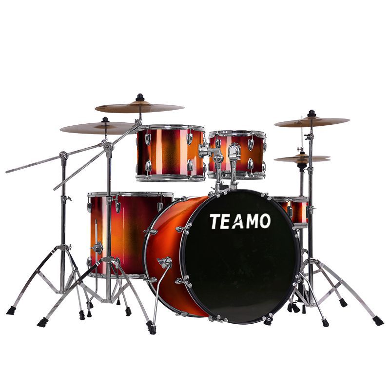 Batería para adultos, nivel profesional, juego completo de batería de jazz para niños, instrumento musical, uso doméstico, se puede instalar en casa