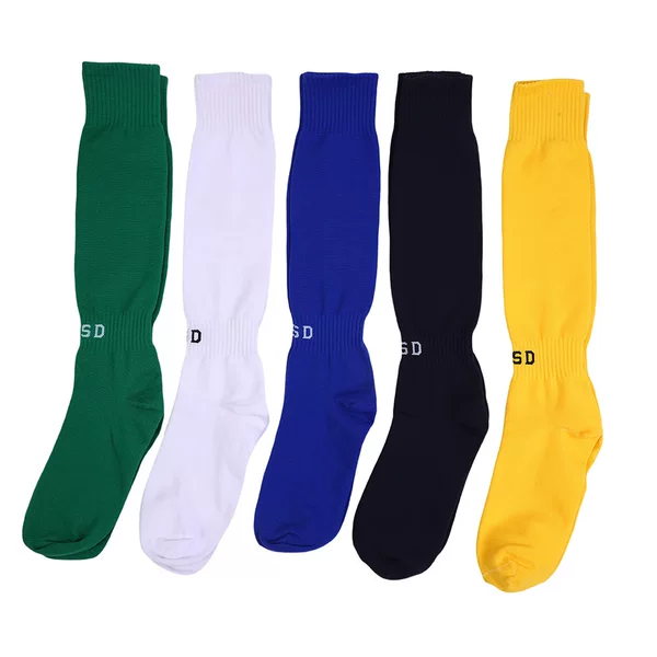 Factory Direct Batch Sports Football Socks Long Mixed Colors Randomly Sent Pure Cotton Material Breathable, Comfortable and Non-Slip Competition Training