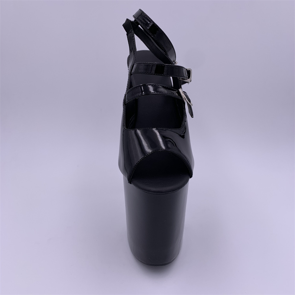 Una palabra con sandalias para mujeres verano 2024 nuevo pez negro sexy tacones delgados zapatos de estilo de hadas tacones altos