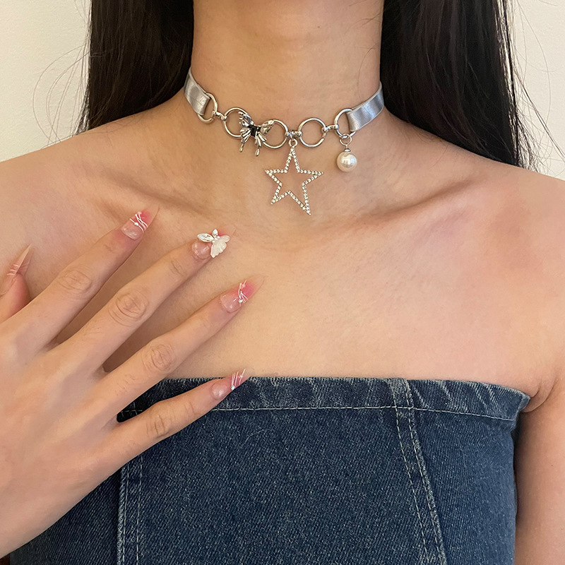 Necklace Classification Vacation Classic Style Star Alloy Choker Wholesale