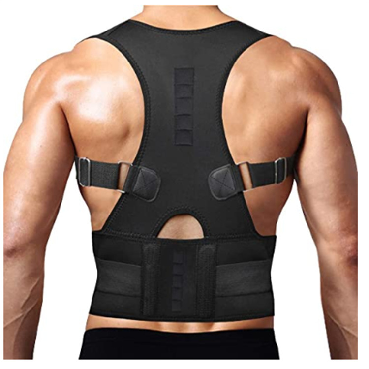 Magnetic Support Shoulder Upper Back Pain Relief Posture Lumbar Back…