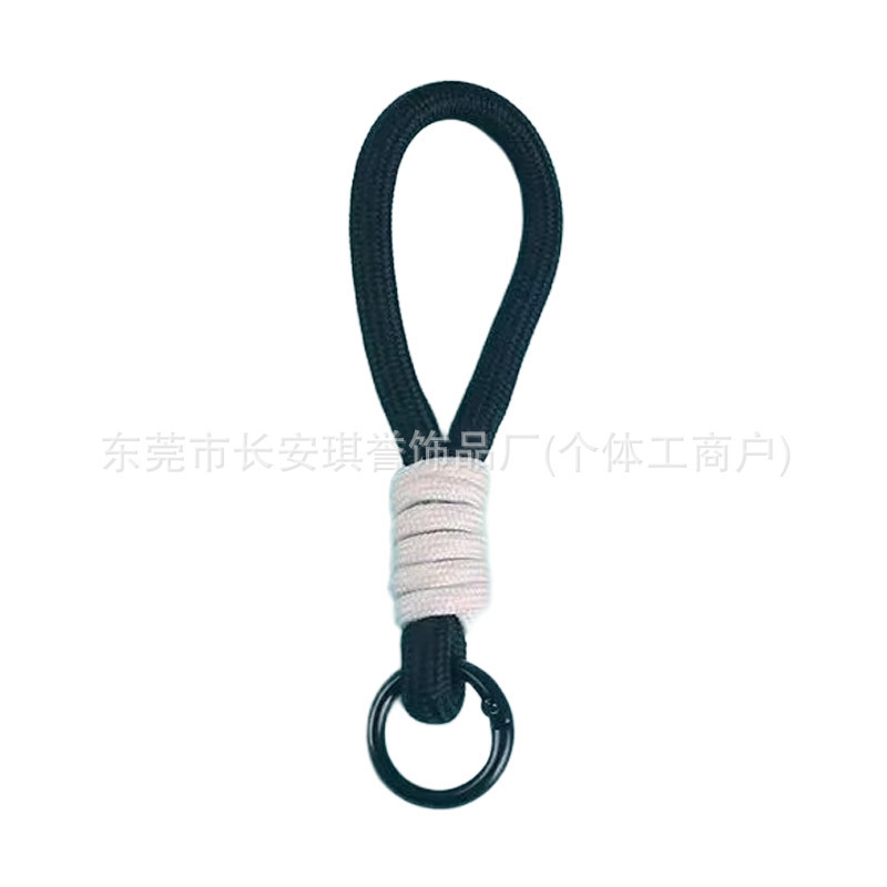 小红书热款简约彩色手机挂绳钥匙扣水杯挂绳卡套编织绳腕带防丢绳|undefined