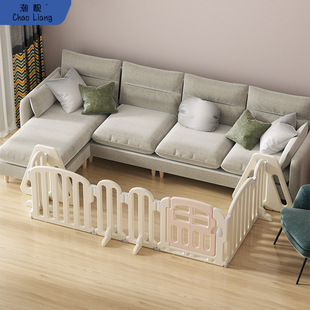 Infant Fence Three-sided Children's Game Indoor Household Protective Fence Corner Single-sided Infant Fence