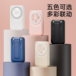 Power Bank Wholesale Magsafe Magnetic Wireless Charging 10000 Mah Mini Super Fast Charging Mobile Power Supply Printing
