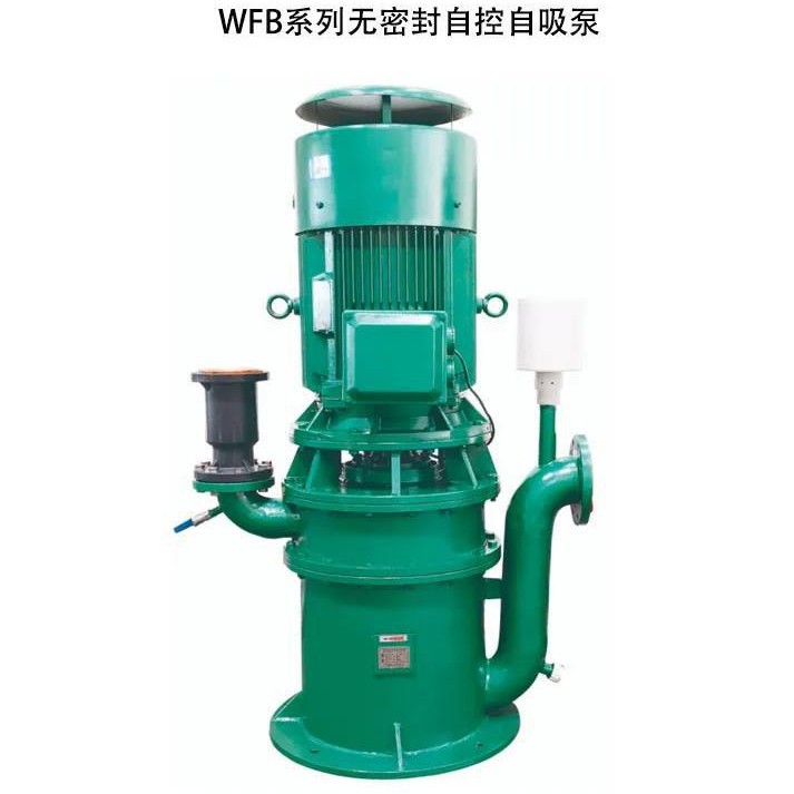 无泄漏无堵塞自控自吸泵 大流量立式 WFB无密封化工泵