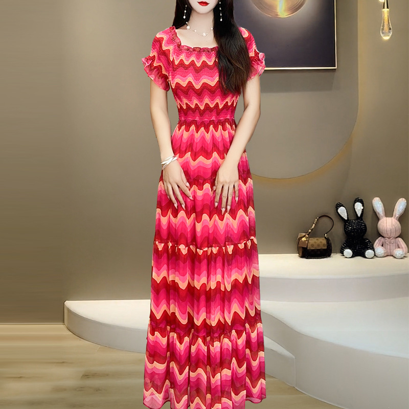 C3161 1300K VÁY ĐẦM LIỀN THÂN NỮ DONTDHI SEXY GỢI CẢM SEXY NGẮN TAY MÙA HÈ THỜI TRANG NỮ G04 SẢN PHẨM MỚI
