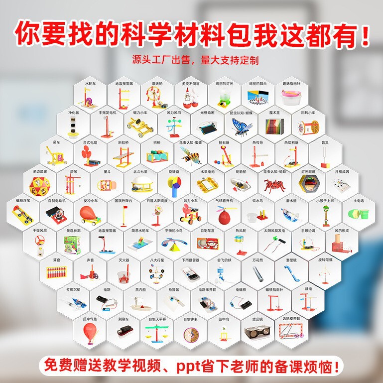 Children's Educational Science Experiments, Fun Science Toys, Handmade DIY Technology Production Material Kits, Kindergarten Rewards Children's Educational Science Experiments, Fun Science Toys, Handmade DIY Technology Production Material Kits, Kindergarten Rewards