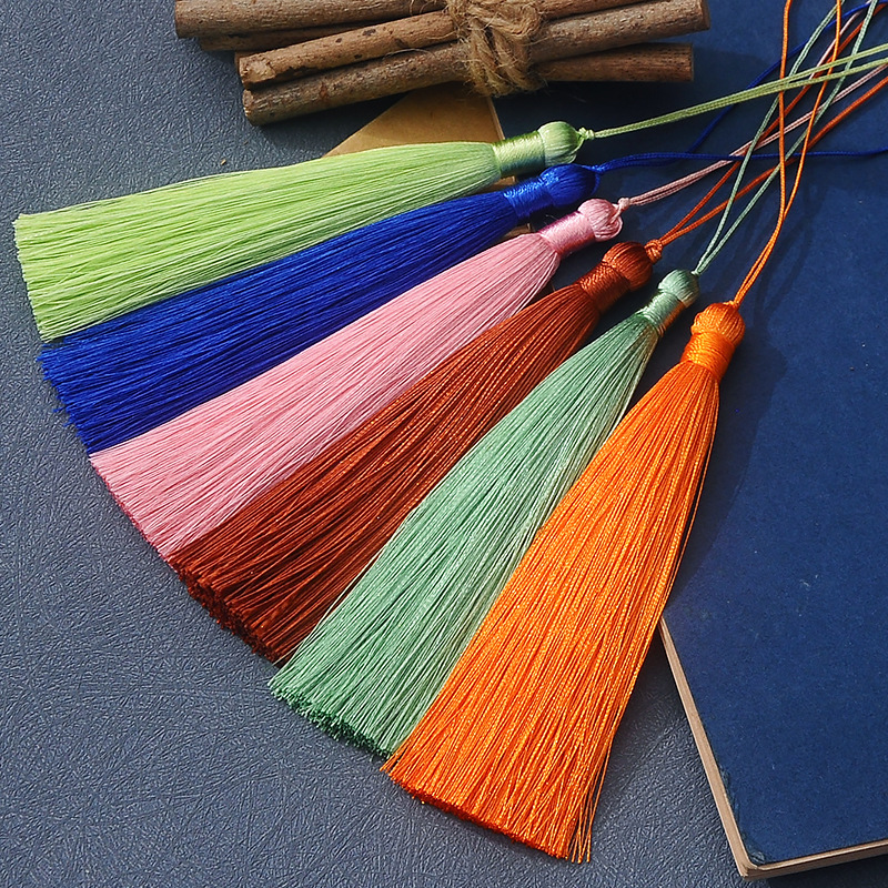 15cm Long Tassel Fringe Garment Accessories Hanfu Horse-faced Skirt Pressure Placket Antique Jewelry Accessories Accessories Spikelet 15cm Long Tassel Fringe Garment Accessories Hanfu Horse-faced Skirt Pressure Placket Antique Jewelry Accessories Accessories Spikelet