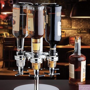 Rotating Wine Pouring Rack, Wine Dispenser, Base Wine Dispenser, Bartending Wine Set, Bar Home Outdoor Creative Wine Tower