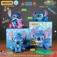 新品52TOYS史迪奇在身边盲盒发条玩具可动公仔潮玩搞怪盲盒礼物