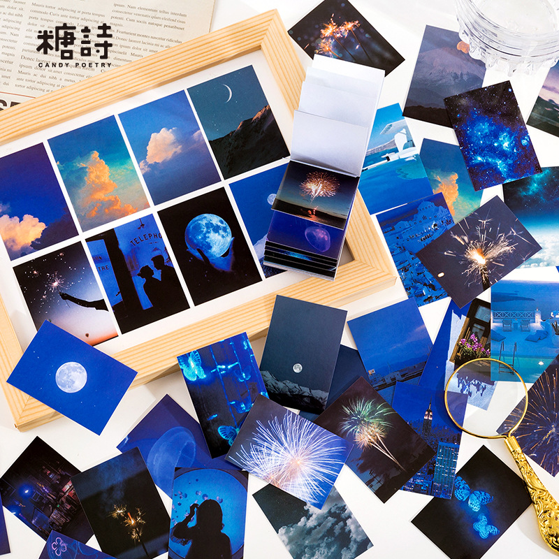 Tangshi Frijol de papel recubierto libro pegatina pasando por la Serie Mundial INS fresco Diario DIY material pegatinas decorativas 8