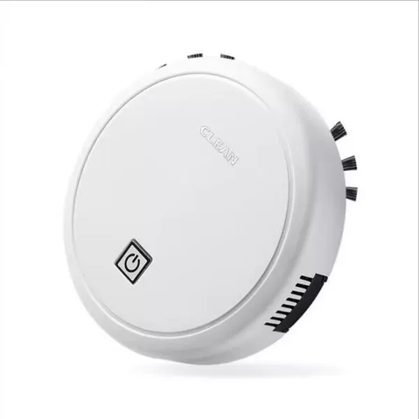 White Silent Enhanced Sweeping, Vacuuming and Mopping Brush