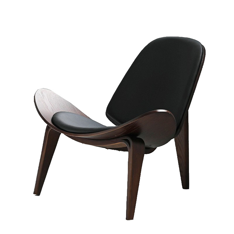 호두 + 블랙 가죽