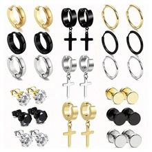 K 28638 Stainless Steel Cross Jewelry Set ������ʯ��װ