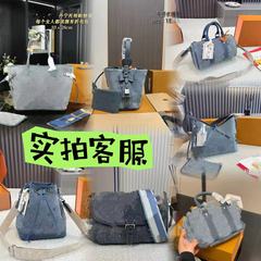 プリントタンニントート大容量バッグ2025新型斜めがけバッグ通勤ファッションレディース脇下高級シングルショルダー