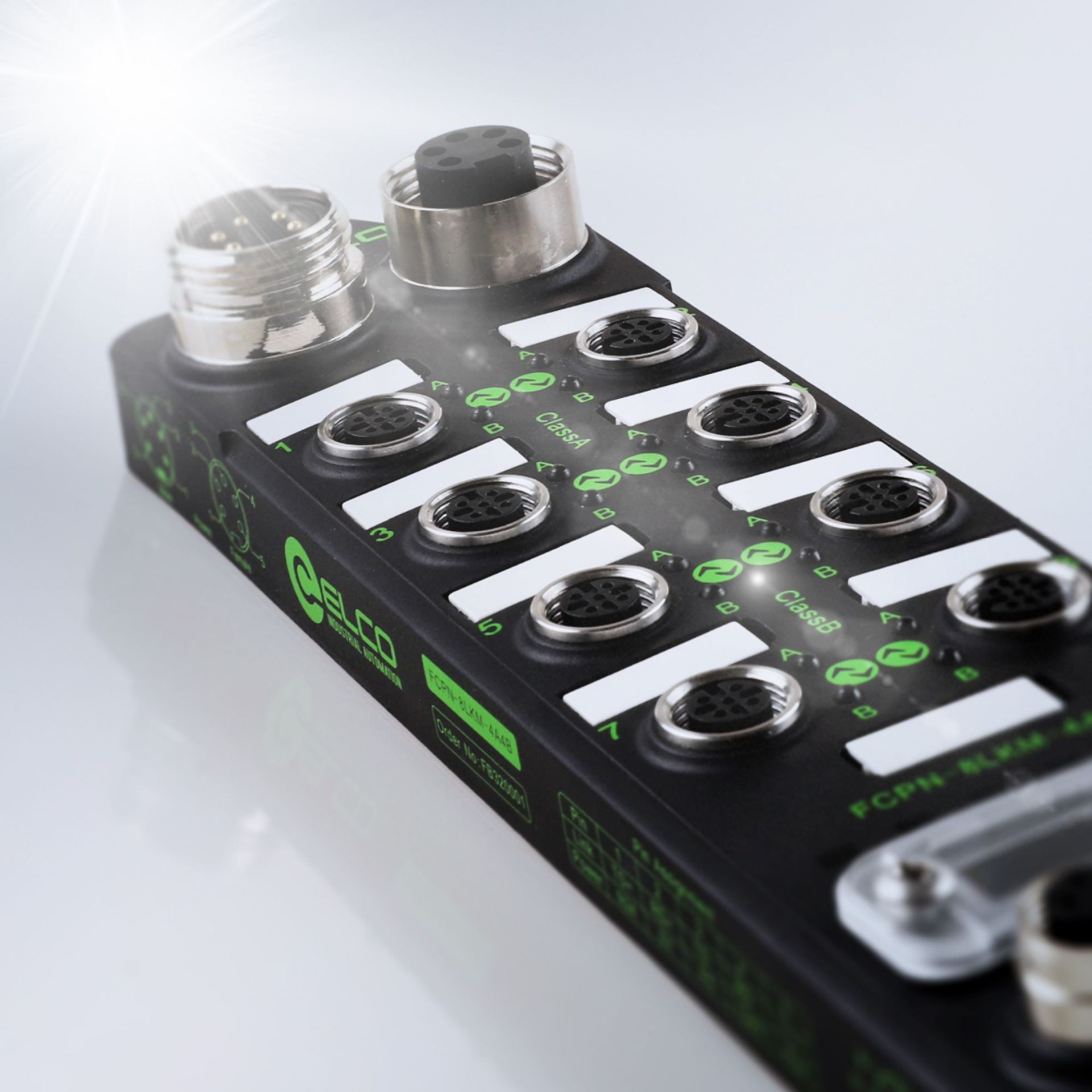 【正规渠道】FCPN-0808P-M12供应ELCO宜科spider67网关