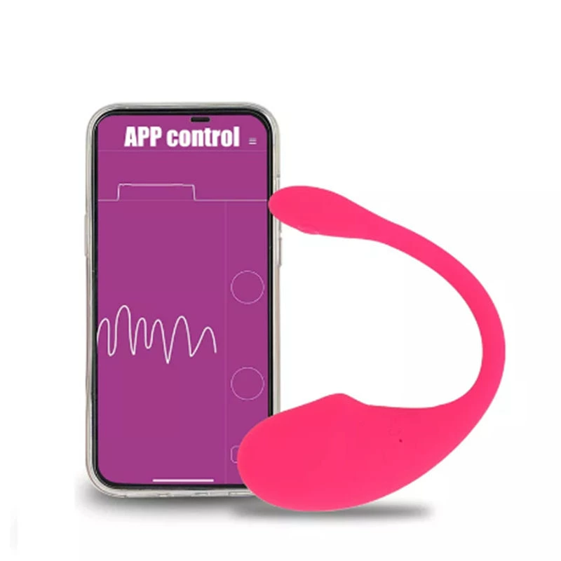 Women's mobile phone APP control wireless jumping egg vibration stick charging model