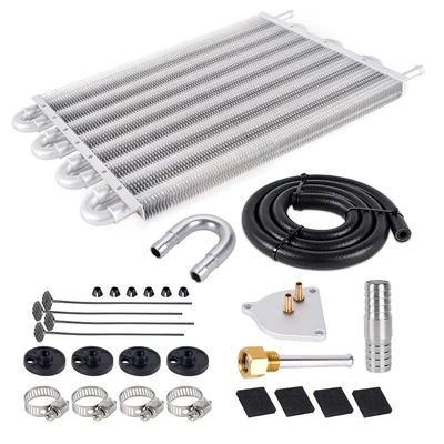 Soyutma sisteminin digər hissələri | radiator, 4-row, 6-row, 8-row - 8-piece-set-silver