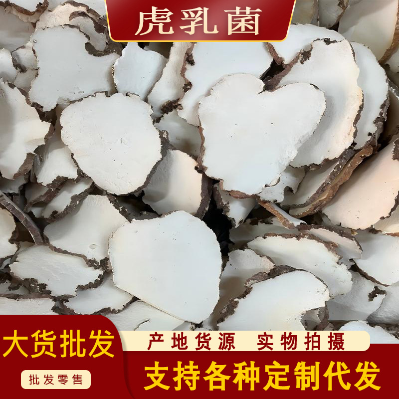 虎乳菌 虎奶菌虎奶菇虎乳灵芝切片干货 菌菇煲汤滋补养生汤料