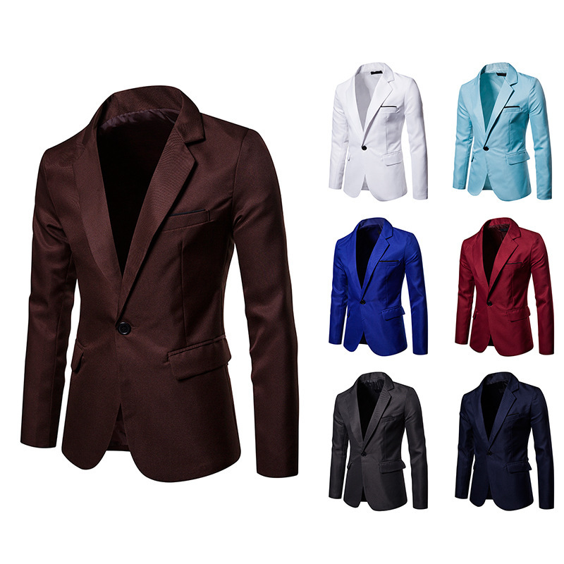 1 2023 Foreign Trade Clothing Autumn Winter New Arrival Tops Work Casual Blazer Men's Plus Size British Style Suit_voghion.com