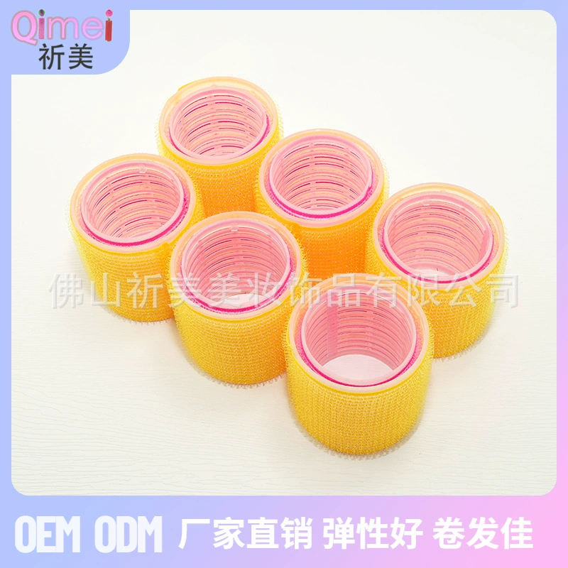 Self-Adhesive Curly Plastic Bangs (Amazon) 6 cm, Fluffy Heart Curlers, Durable Reusable