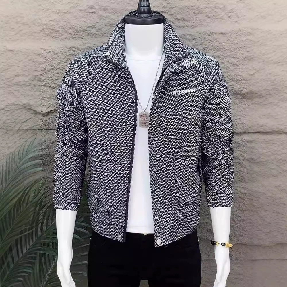 2024 Весна и Осень Красавец Пальто Мужское пальто Такауцзе Чао Бренд Гонконг Ветер Японский стиль Харадзюку Ветер Корейская версия свободной куртки