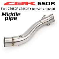 Применимо для CBR650F CB650F CB650R CBR650R серии CBR650R Специальная модификация выхлопных газов из нержавеющей стали