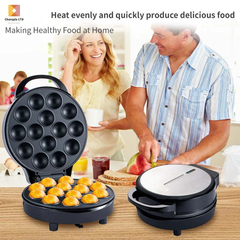 14-hole takoyaki cake machine automatic temperature control baking bread machine meatball machine round cake breakfast machine sandwich