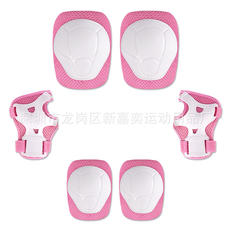 Roller Skating Protective Gear Set, Balance Bike, Skating Elbow Pads, Knee Pads, Cycling Equipment, Children's Wrist Guards, Anti-Collision Protection