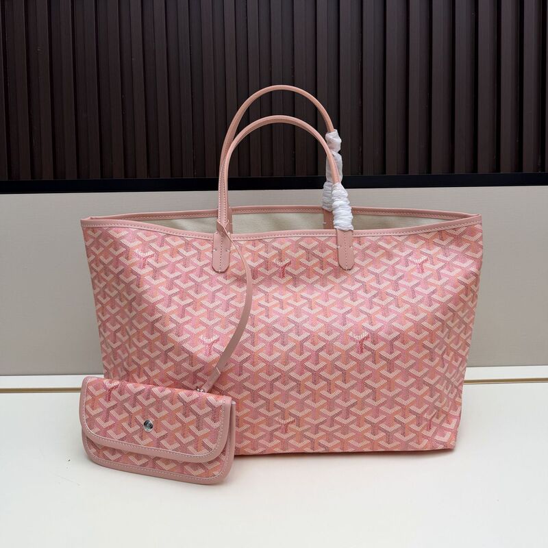 Goyard Single-Sided Tote Bag, Crossbody Shoulder Bag, Underarm Handbag, Large Shopping Bag, Simple and Large Capacity Goyard Single-Sided Tote Bag, Crossbody Shoulder Bag, Underarm Handbag, Large Shopping Bag, Simple and Large Capacity