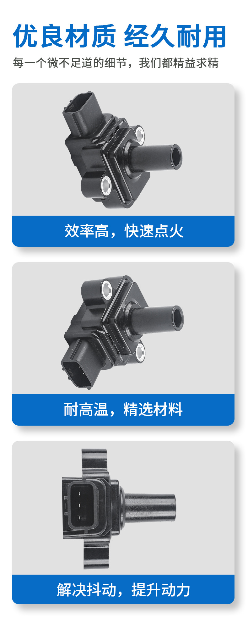 Car ignition coil high-voltage pack igniter F01R00A003 018B-178000 is suitable for Chery Ruiyun