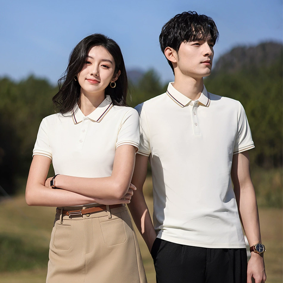 Летние поло-рубашки для работы на заказ.  Рекламные поло-рубашки с лацканами на заказ. Возможно нанесение логотипов.