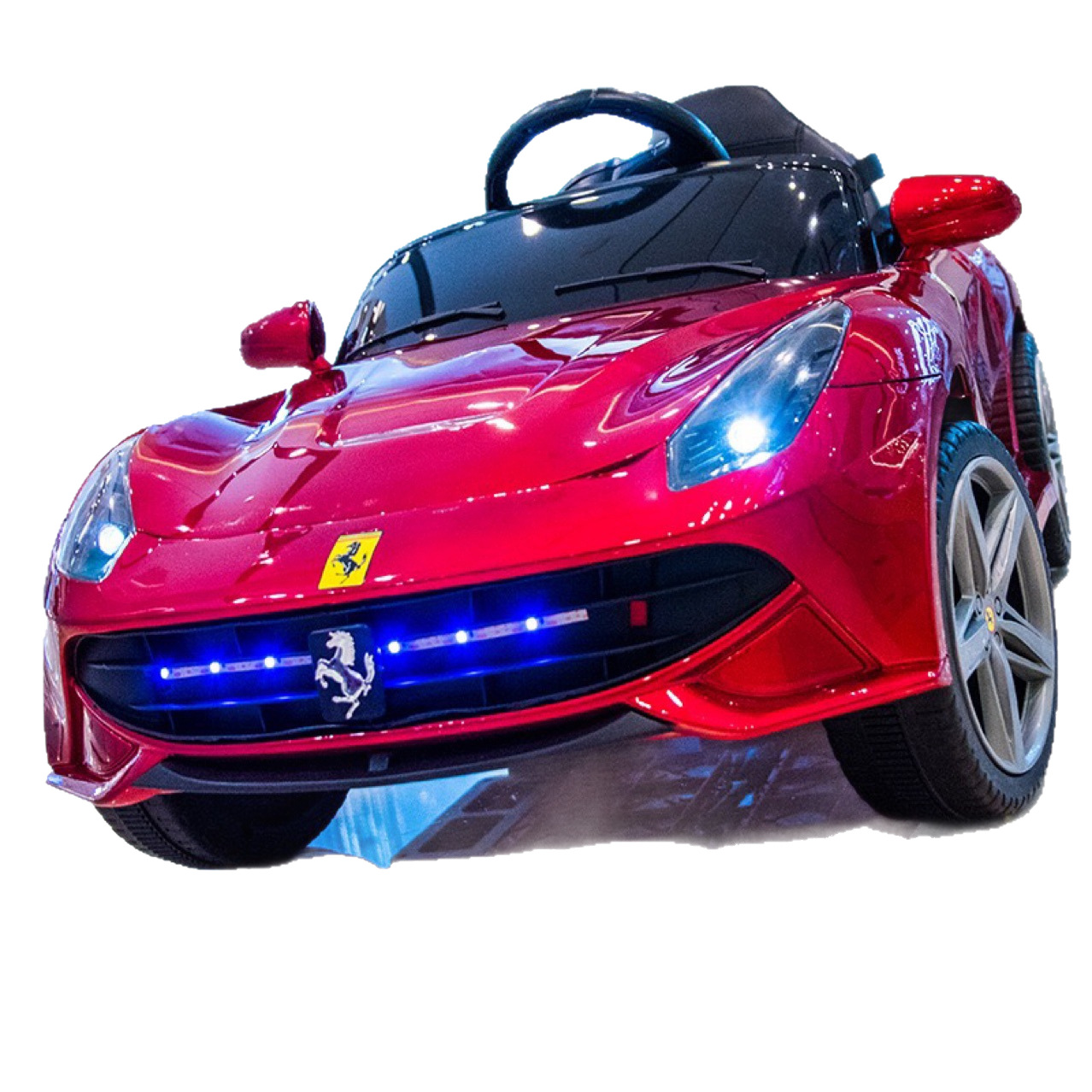 vehículo eléctrico transfronterizo para niños de cuatro ruedas de dos tracciones, coche de juguete de control remoto para hombres y mujeres, sonido Bluetooth